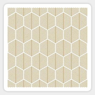 Abstract geometric pattern Sticker